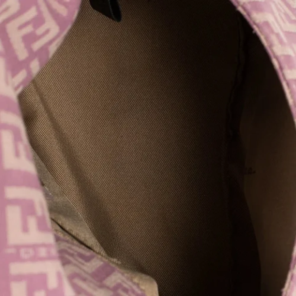 Fendi Vintage Pre-owned Canvas fendi-bags Purple Dames