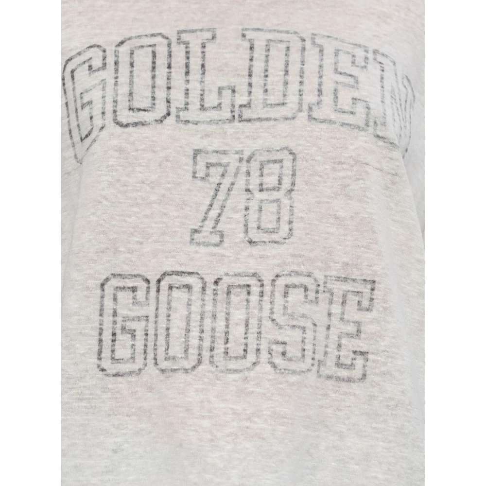 Golden Goose Zwart T-shirt Black Dames