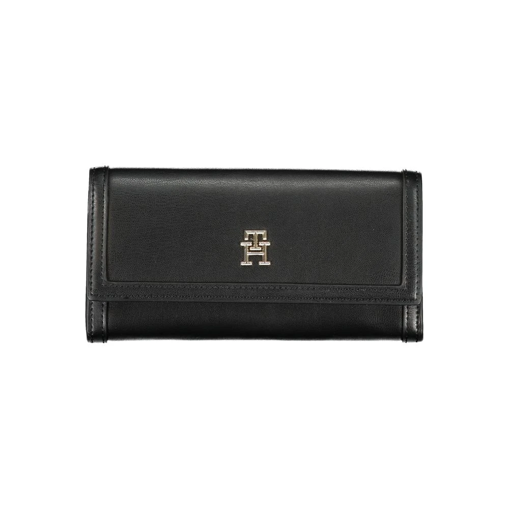 TOMMY HILFIGER PORTAFOGLIO DONNA NERO TAGLIA = UNI - Immagine 2