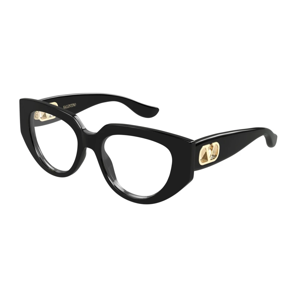 Valentino Women's Black Glasses, 52 Mm, Cat-Eye Frame