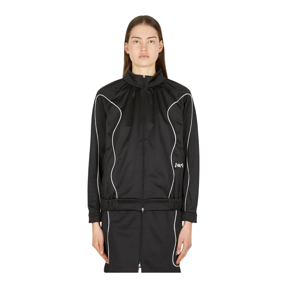 P.a.m. Women's Black Training Jackets, Xs, Mirage Track Jacket