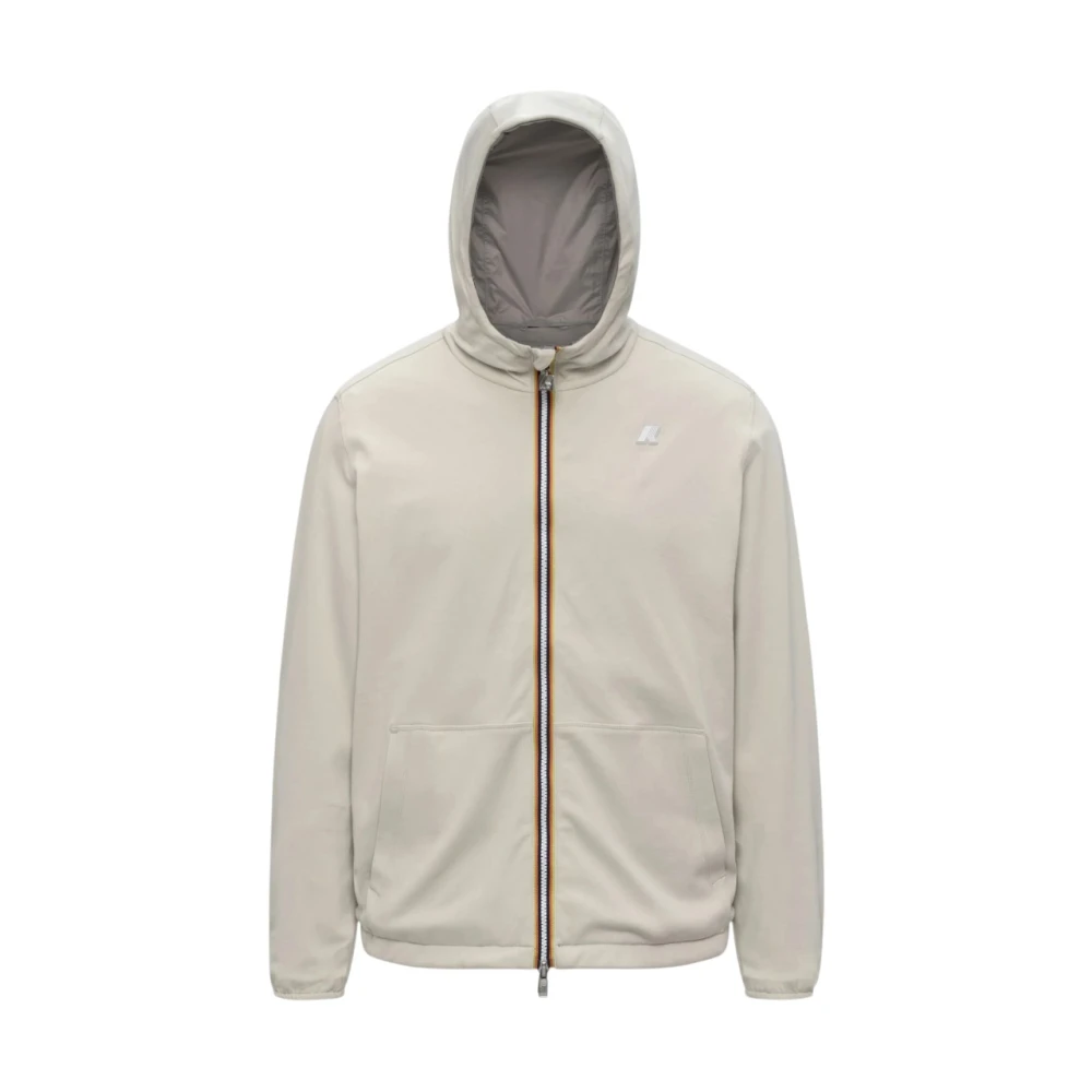 K-Way Men's Gray Reversible Jacket Jake - Zip-Throughs - S - Sweatshirts & Hoodies