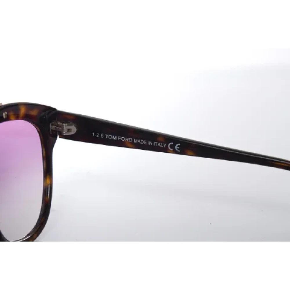 Tom Ford Pre-owned Plastic sunglasses Brown Dames