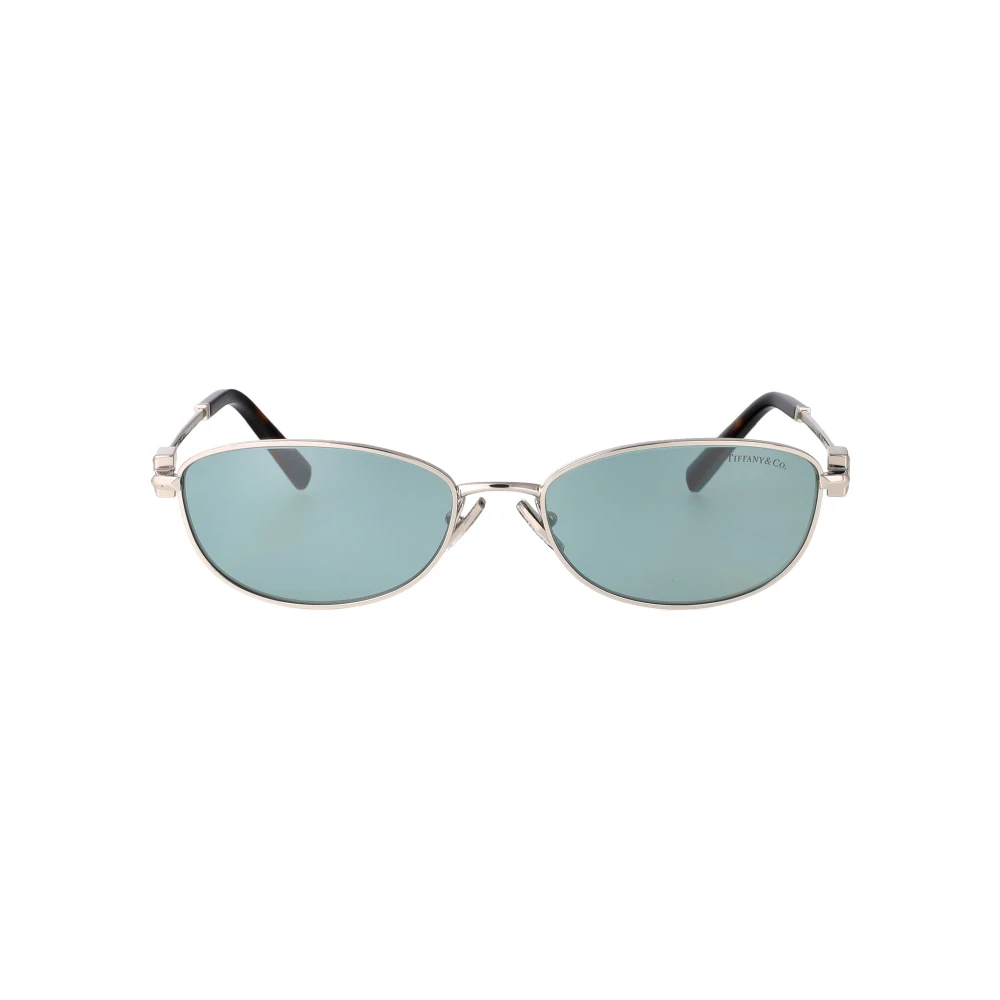 Tiffany & Co. Unisex Sunglass TF3115 - Frame color: Silver, Lens color: Light Azure Mirror Silver - Image 3