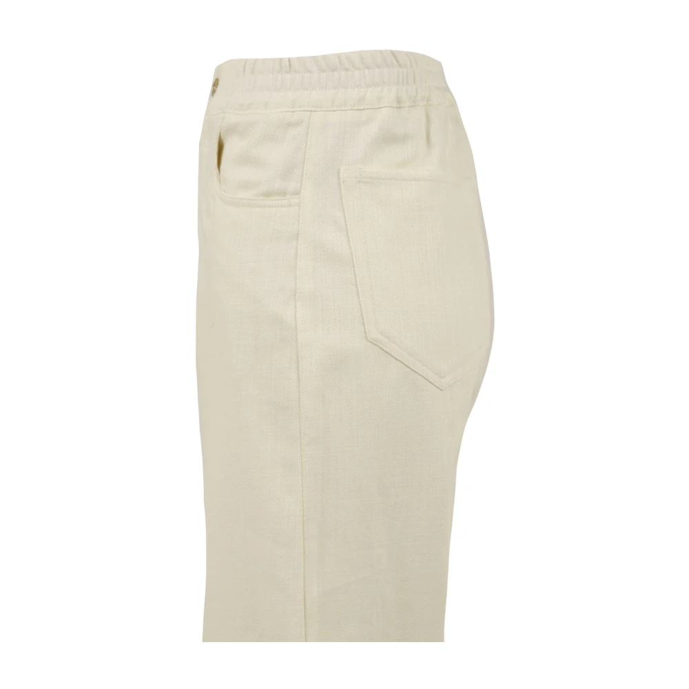 Attic and Barn Crème Broek Cortina Model Atpa015 Beige Dames