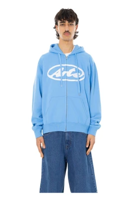 Circle Logo Zip Hoodie