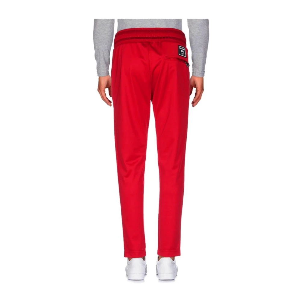 Dolce & Gabbana Sweatpants Red Heren
