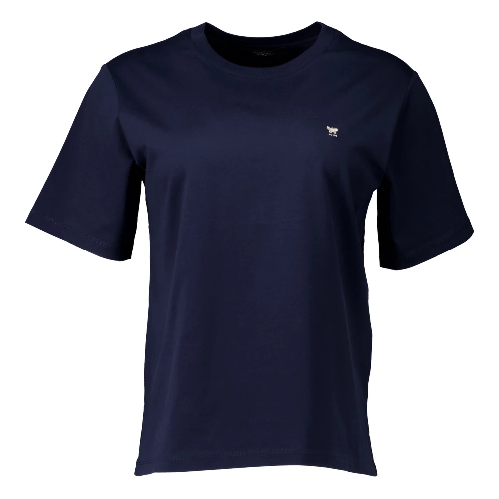Max Mara Weekend Donkerblauw Satrapo T-shirts Blue Dames