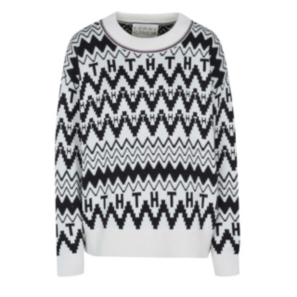 Tommy Hilfiger Stijlvolle Pullover Sweater Multicolor Dames