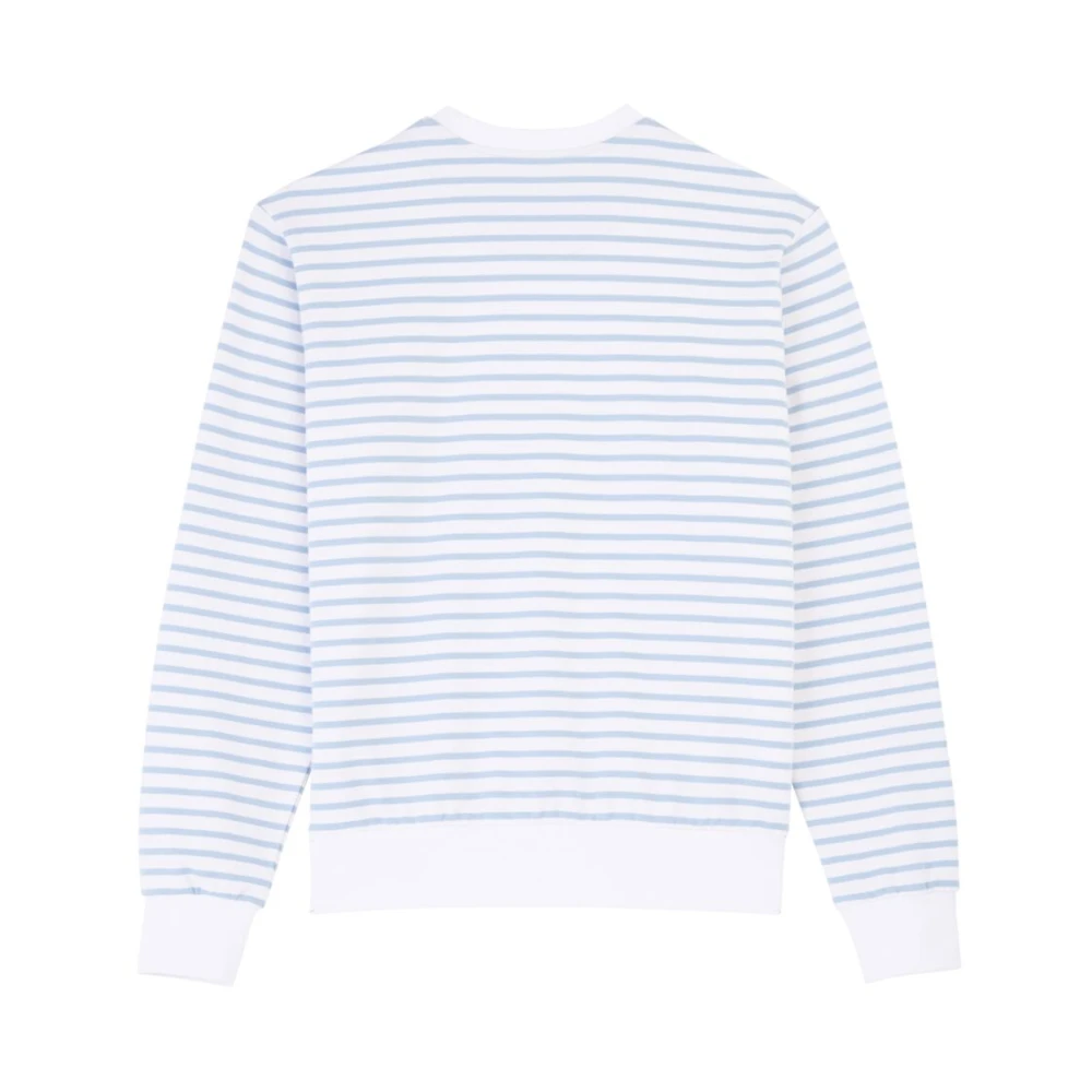Vilebrequin Gestreept katoenen sweatshirt voor heren Blue Heren