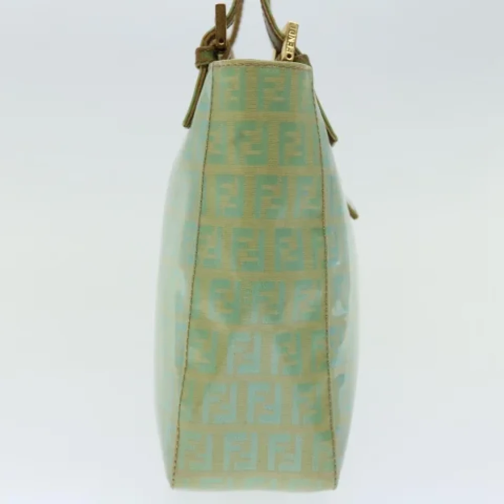 Fendi Vintage Pre-owned Canvas fendi-bags Green Dames