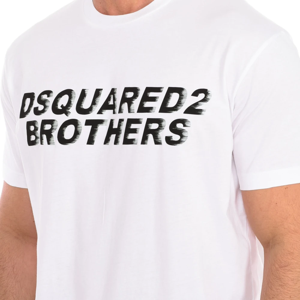 Dsquared2 T-Shirts White Heren