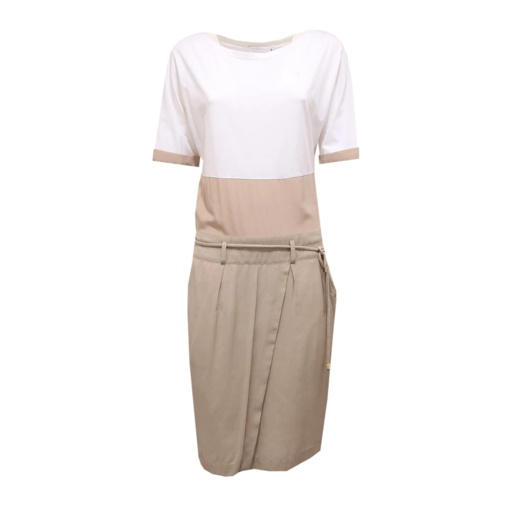 Fabiana Filippi Donna Bianco Abiti, L, New,
