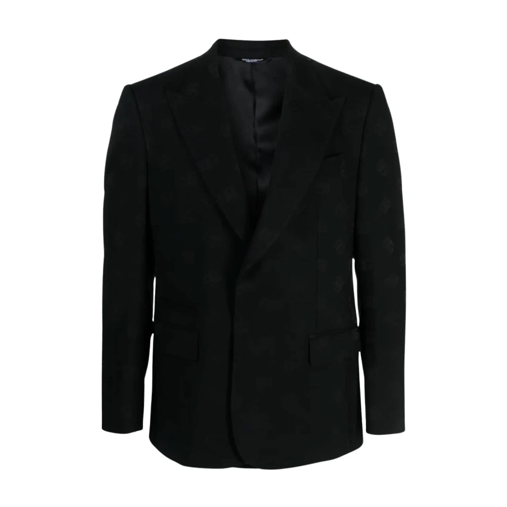 Dolce & Gabbana Men's Black Blazers, L, Sicilia Jacket