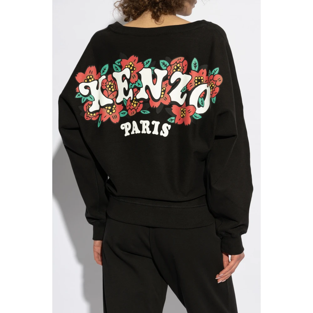 Kenzo Gedrukte sweatshirt Black Dames