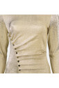 top-dorado-metalico-drapeado
