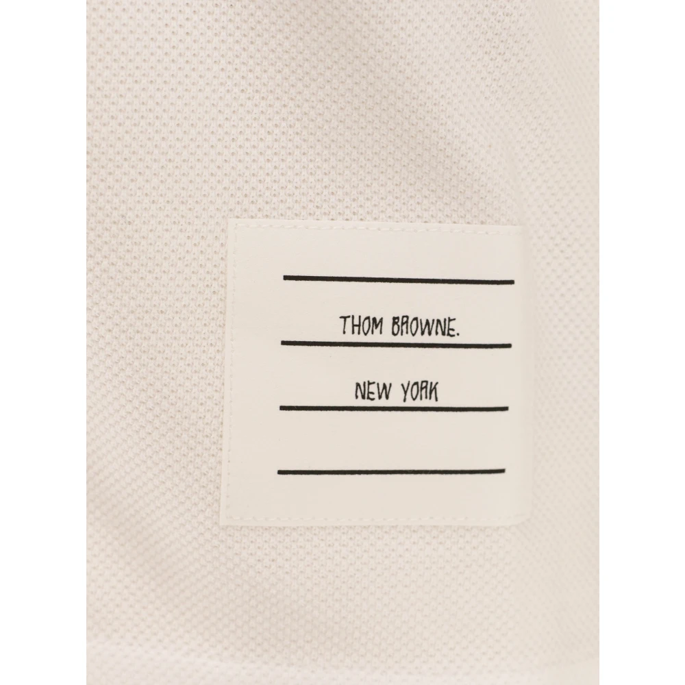 Thom Browne Witte Ss24 Dames T-shirt White Dames