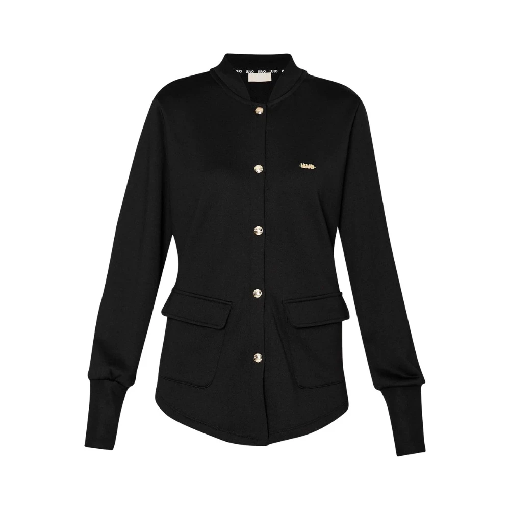 Liu Jo Stijlvolle Bomberjack Black Dames