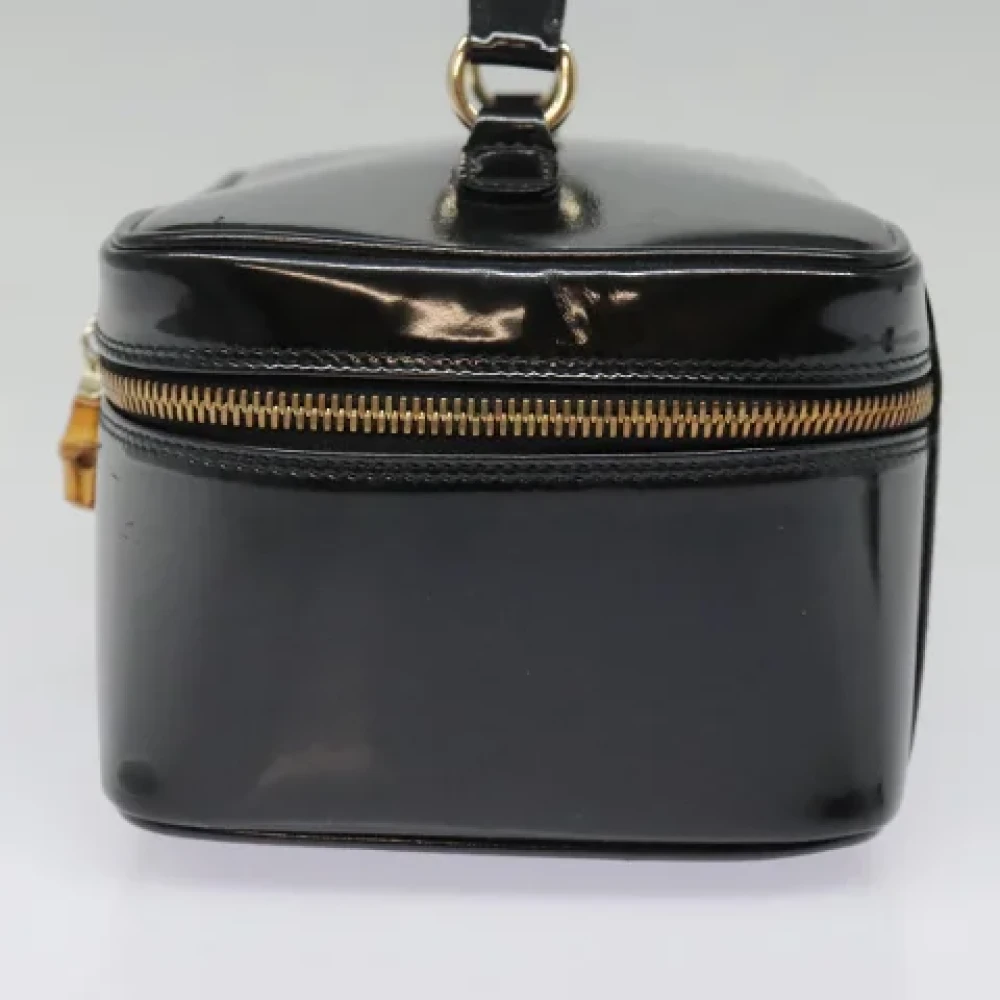 Gucci Vintage Pre-owned Fabric gucci-bags Black Dames