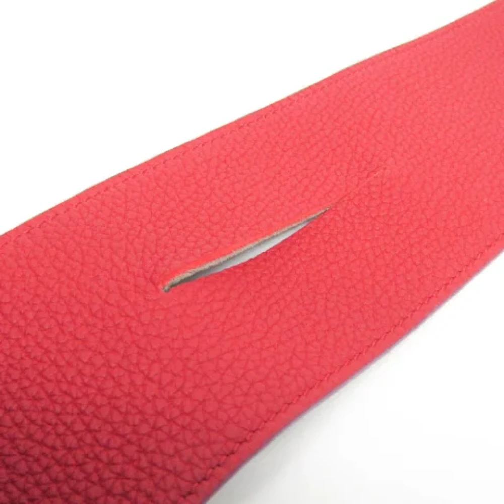 Hermès Vintage Pre-owned Leather key-holders Red Dames