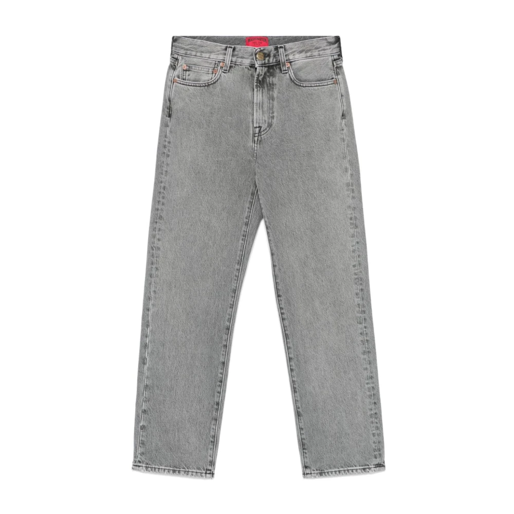 Washington DEE CEE Zwarte Denim Jeans Taps Toelopende Pijp Gray Dames