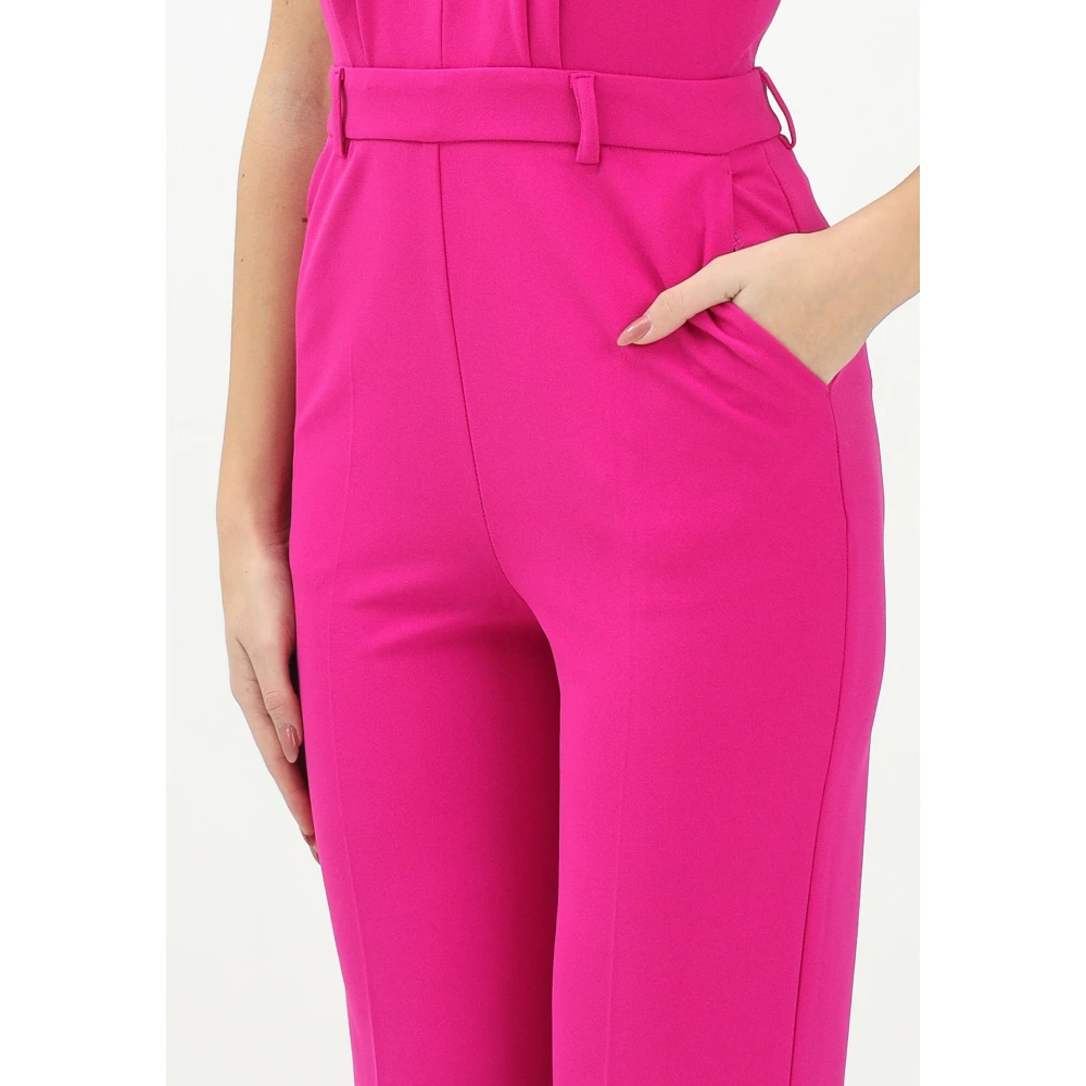 ViCOLO Elegante Fuchsia Jumpsuit Lente Zomer Pink Dames