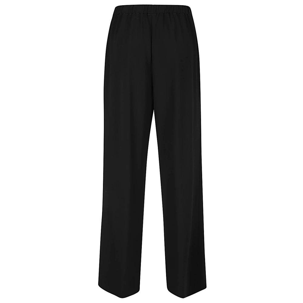 Aspesi Zachte zwarte broek Black Dames