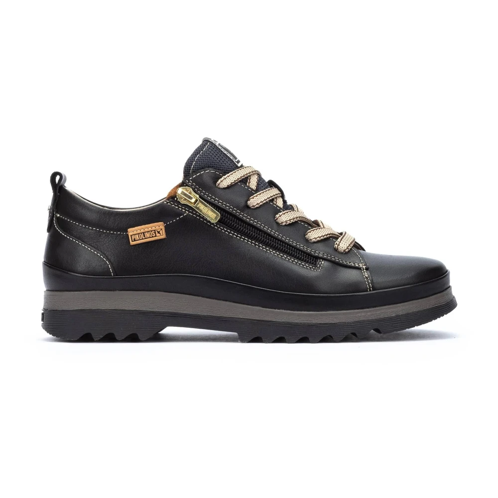 Pikolinos Vigo Lace-Zip Sneaker Dames Schoenen Zwart