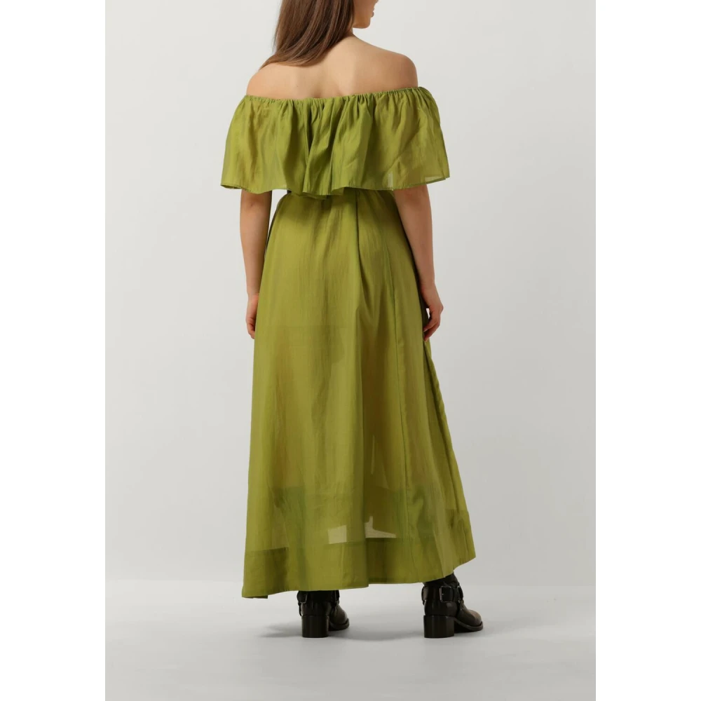 Copenhagen Muse Groene Off-Shoulder Feestjurk Green Dames