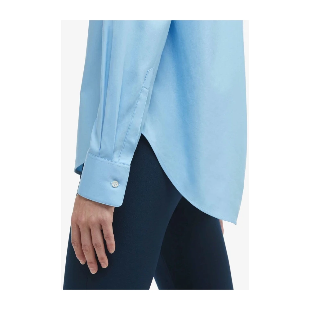 Wardrobe.nyc Blauwe Klassieke Shirt voor Mannen Blue Dames