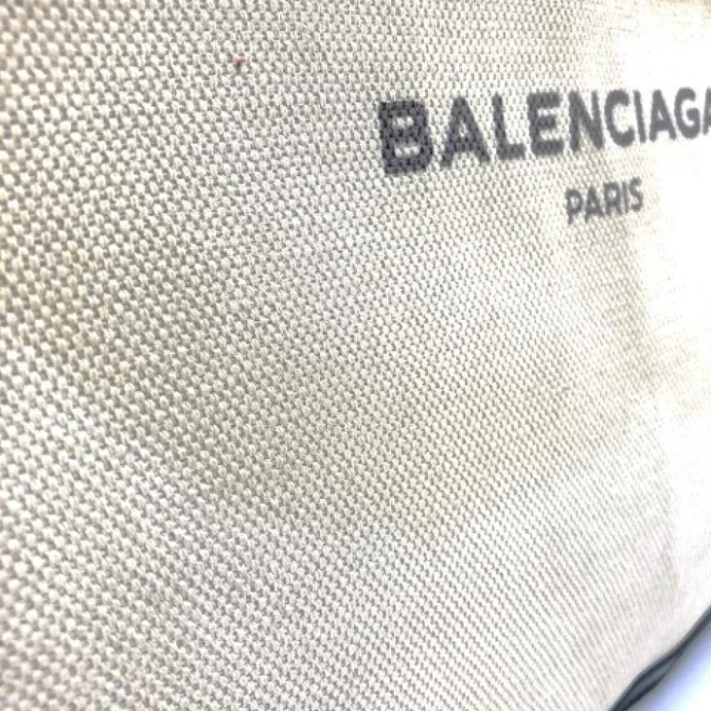 Balenciaga Vintage Pre-owned Canvas balenciaga-bags Beige Unisex