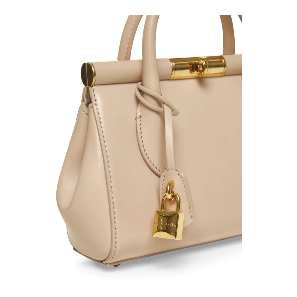 Dolce & Gabbana Stijlvolle Designer Handtas Beige Dames