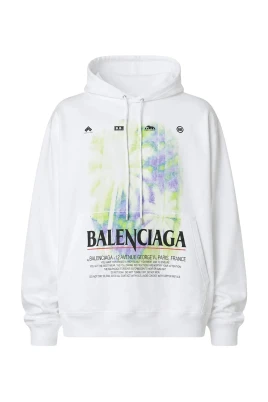 Balenciaga Hoodies Vit XL