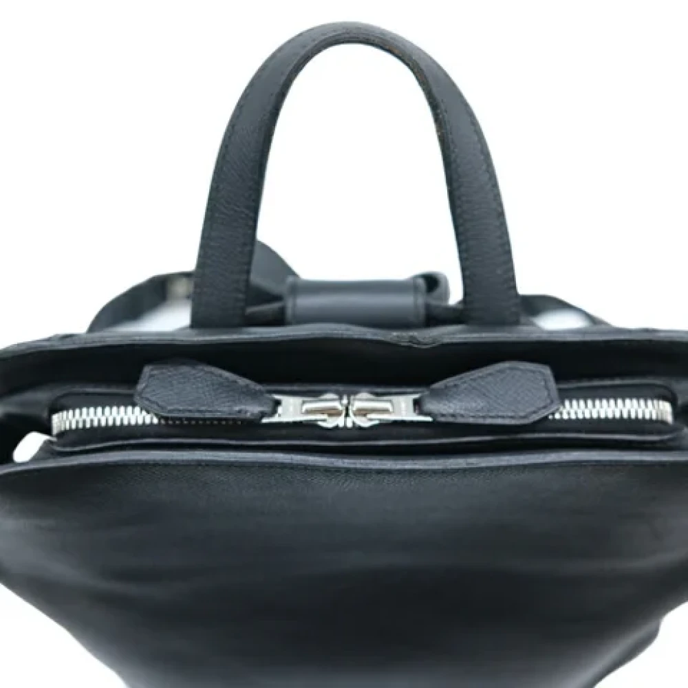 Hermès Vintage Pre-owned Fabric backpacks Black Dames