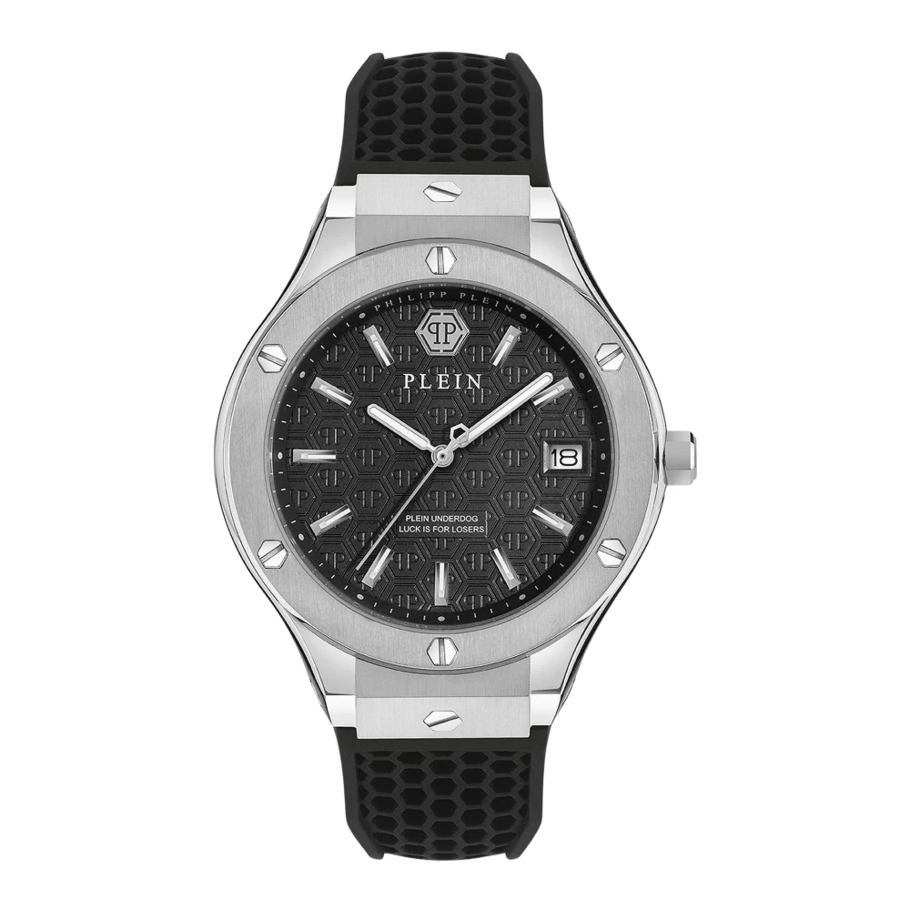 Philipp Plein Men's Black Watches, One Size, Underdog