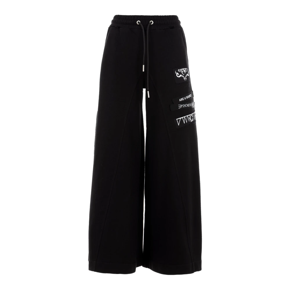 Diesel Dames Strassy Broek met Strass Black Dames