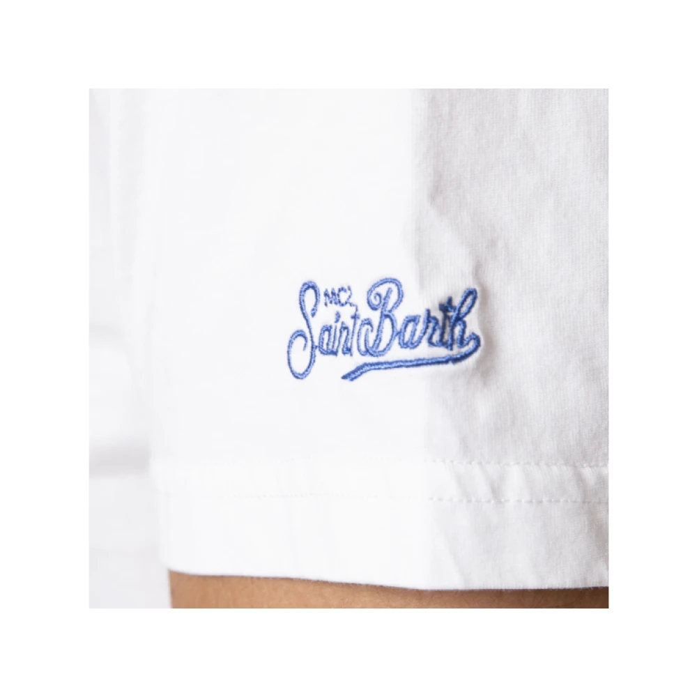 MC2 Saint Barth Witte Tequila Summer T-shirt White Heren