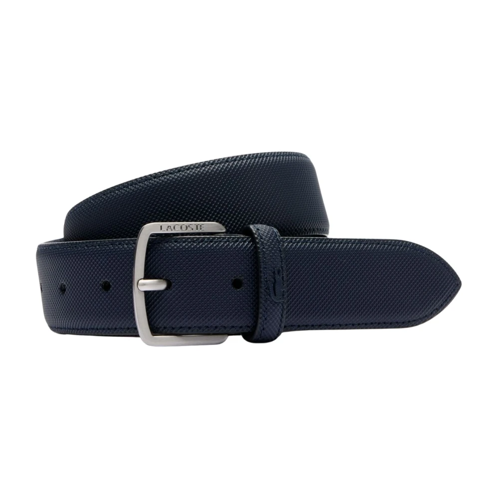 Lacoste Donna Blu Cintura Uomo Core Collection Marino