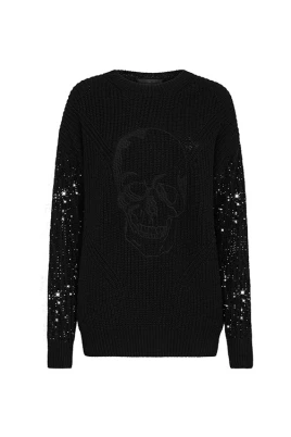 Pullover Round Neck SKULL