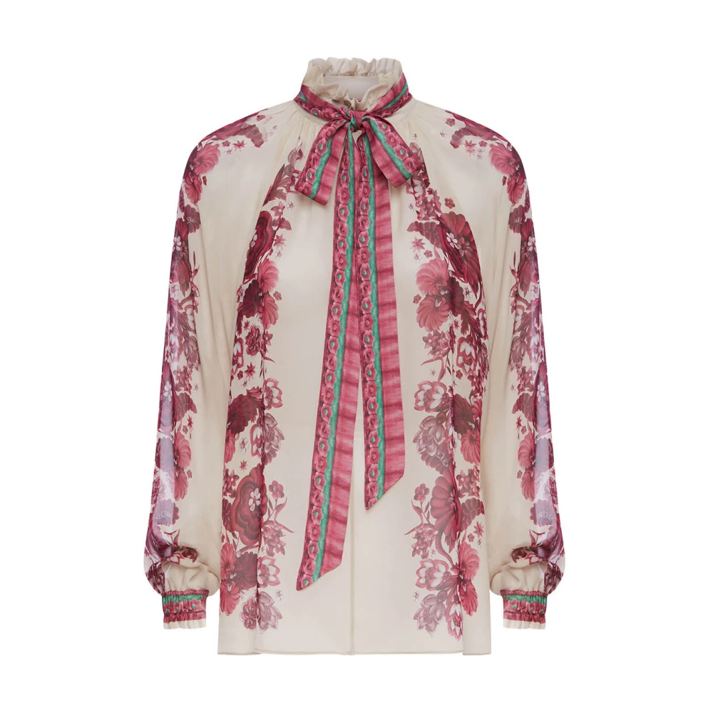 La DoubleJ Vintage-geïnspireerde Cerere Blouse Multicolor Dames