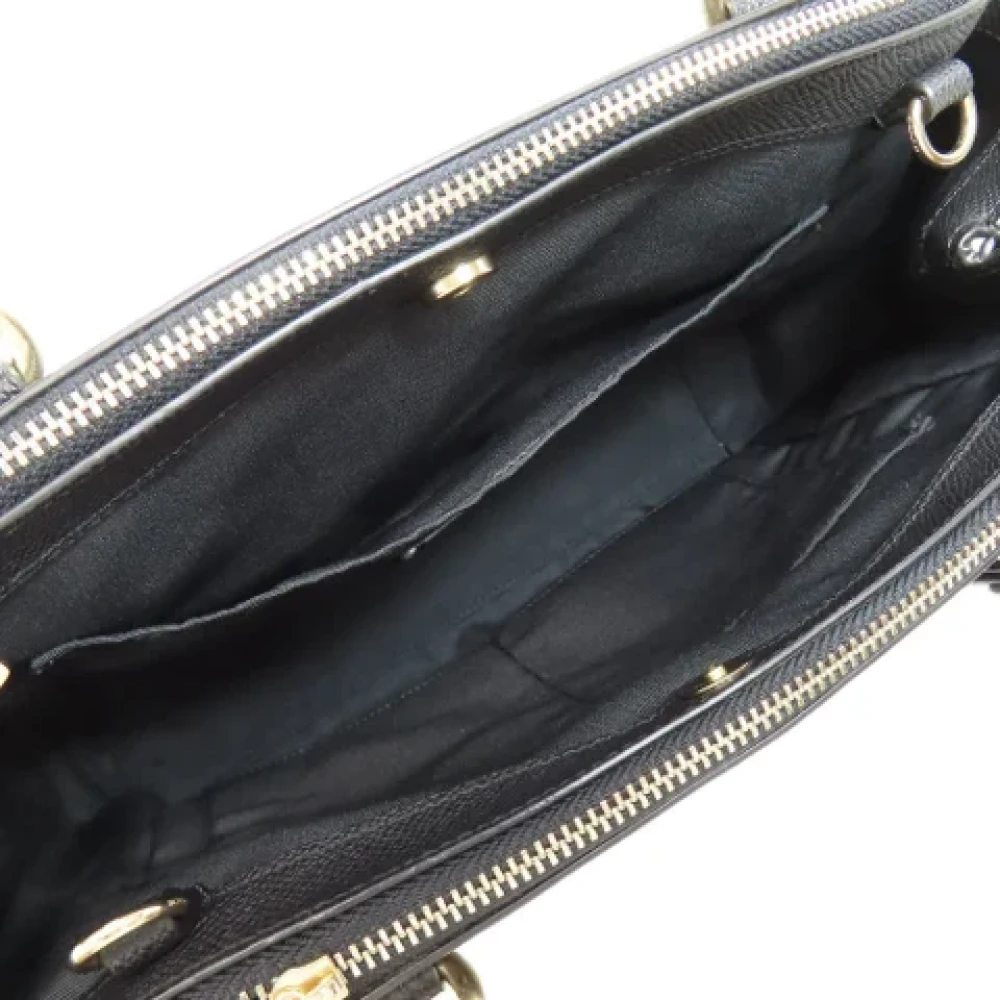 Coach Pre-owned Leather handbags White Dames