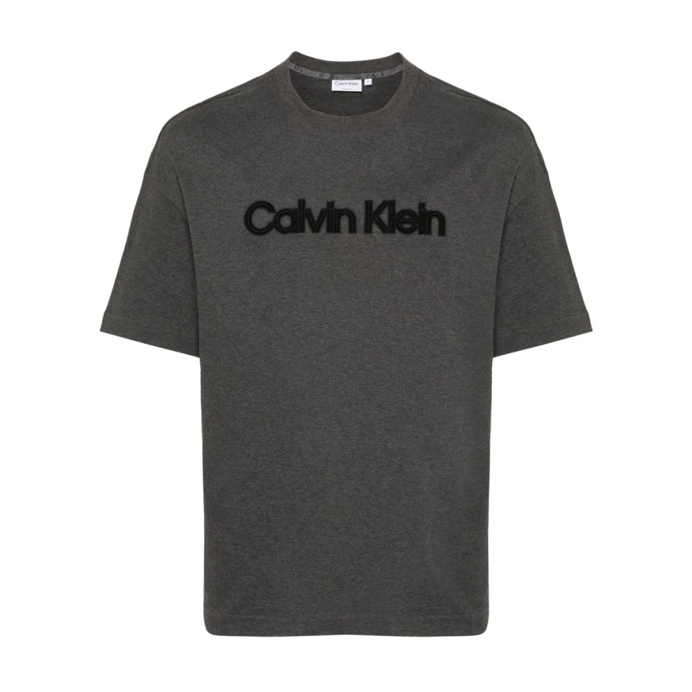 Calvin Klein Grijze T-shirts en Polos Gray Heren