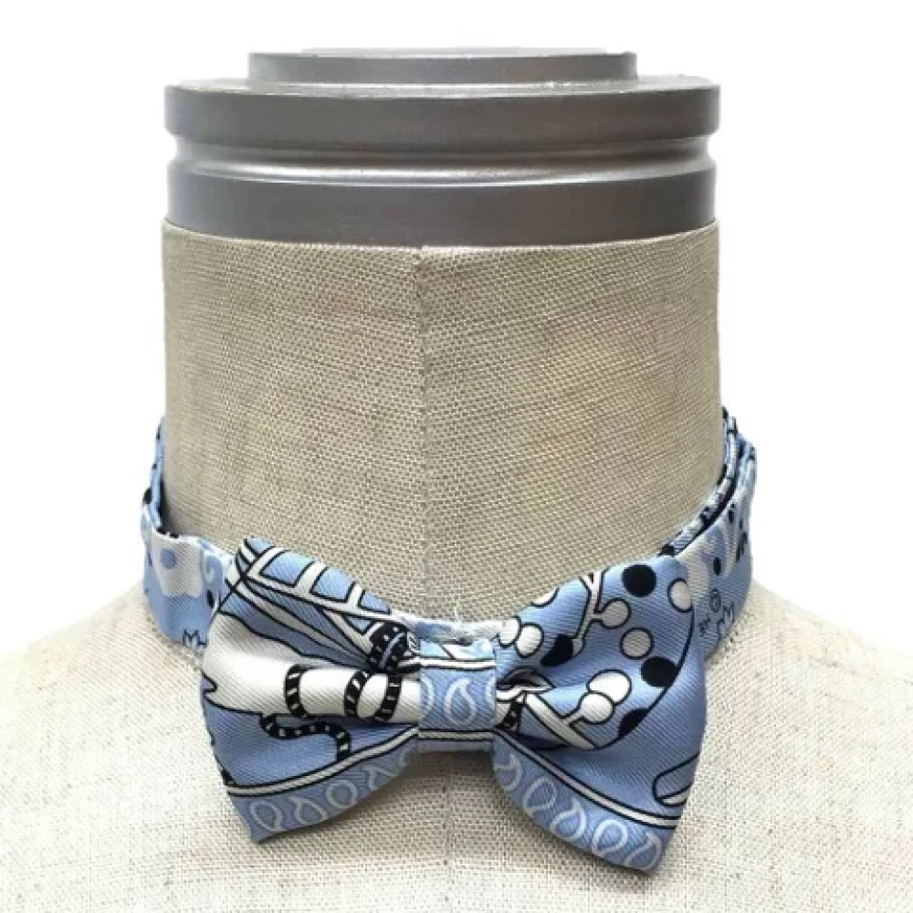 Hermès Vintage Pre-owned Silk home-office Blue Dames