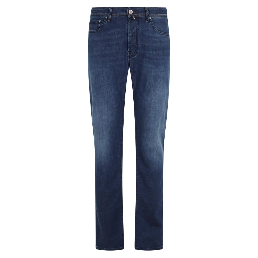 Jacob Cohën Men's Blue Slim-Fit Jeans