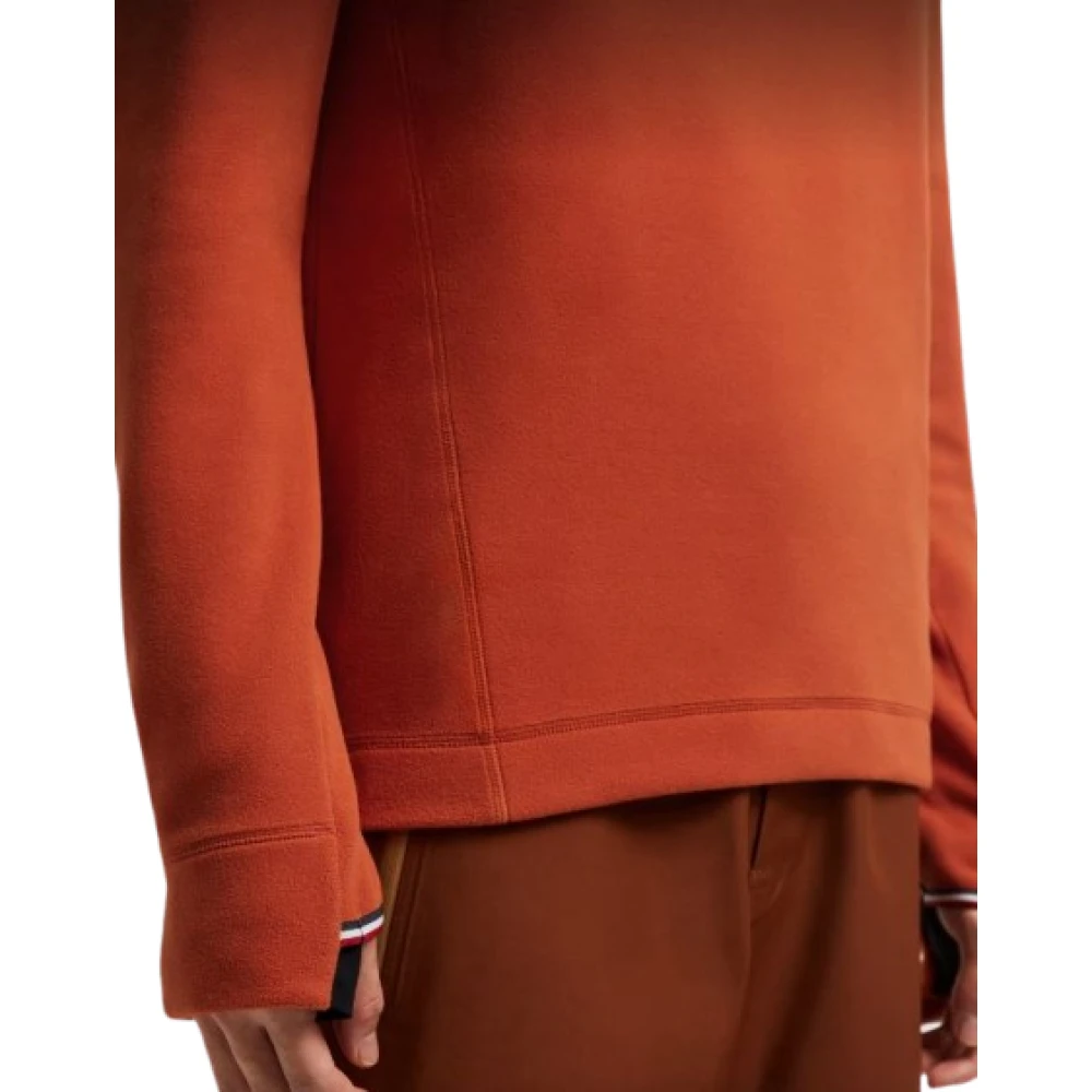 Moncler Casual Hoodie voor Mannen Orange Heren