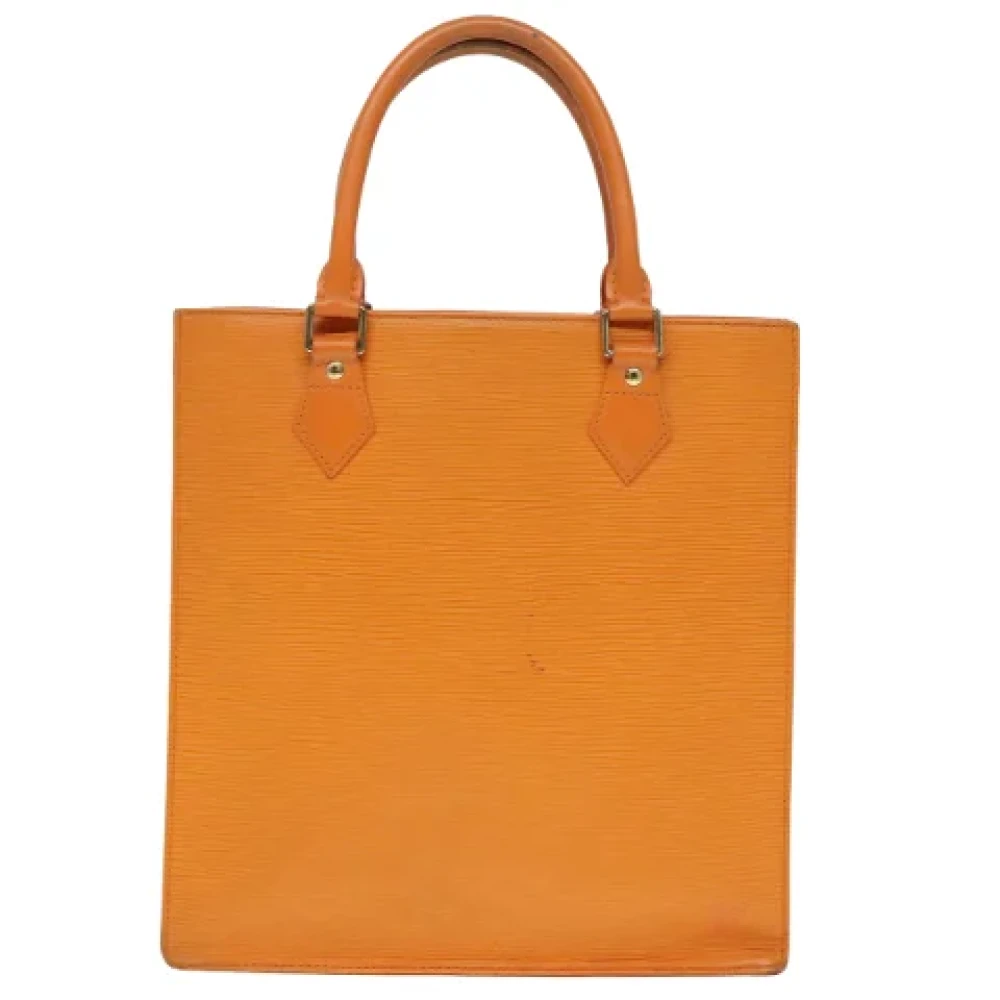 Louis Vuitton Vintage Pre-owned Leather totes Orange Dames