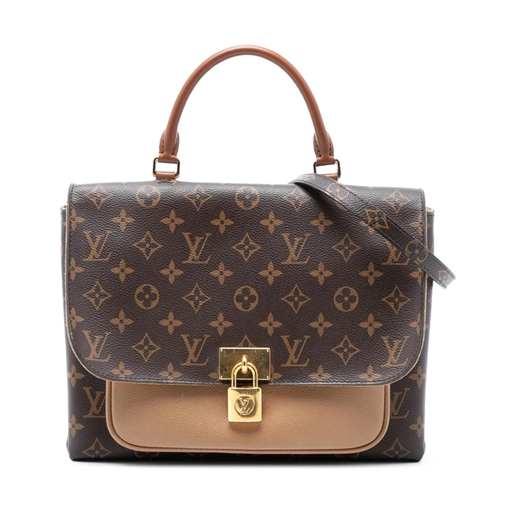 Louis Vuitton Vintage Women's Brown Pre-Owned Satchel Bag