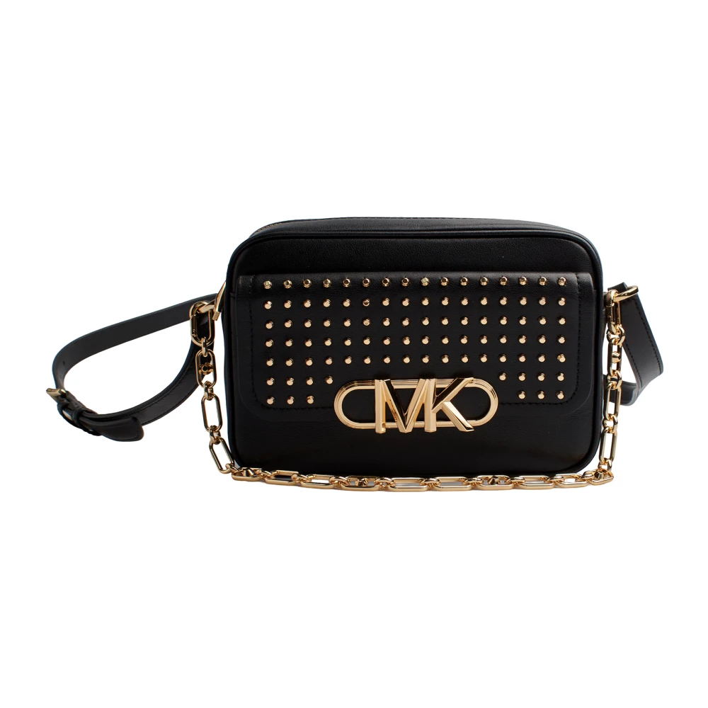 Michael Kors Women's Black Studded Cross-Body Bag