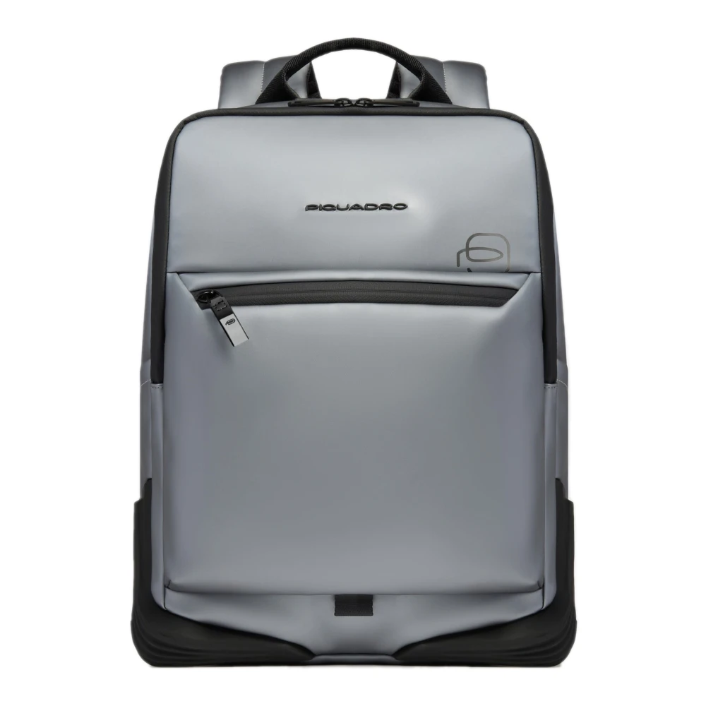 Piquadro Homme Gris Sacs, Taille: One Size Sac À Dos Pour Ordinateur 15,6\" Résistant À L'eau"