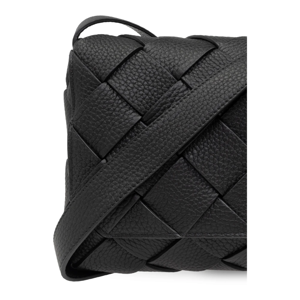 Bottega Veneta Schoudertas Diago Black Heren